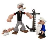 Popeye Action Figure – Wave 02 Poopdeck Pappy 10–15 cm