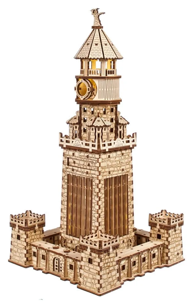 Lighthouse of Alexandria Model Kit – Ugears Wooden Edition 8