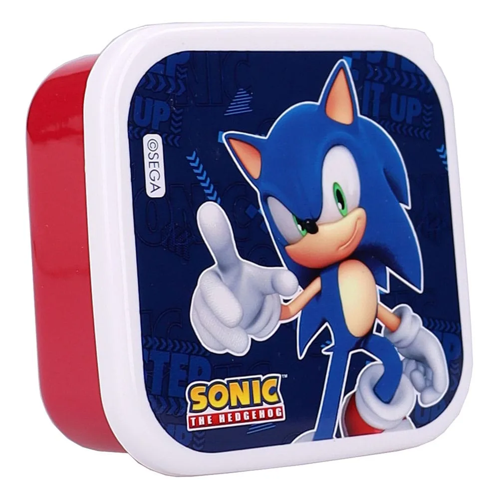 Sonic the Hedgehog Snack Boxes – Fresh Bites Set 2