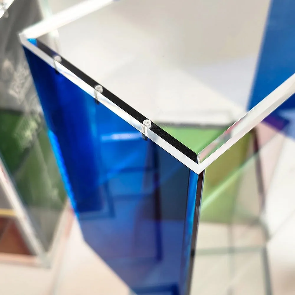 Evoretro Displaybox – ETB met blauwe zijkanten en magneetsluiting 2