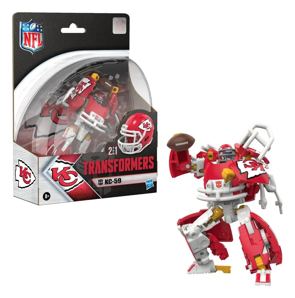 Transformers x NFL Action Figure – Kansas City Chiefs KC-59 14 cm 10