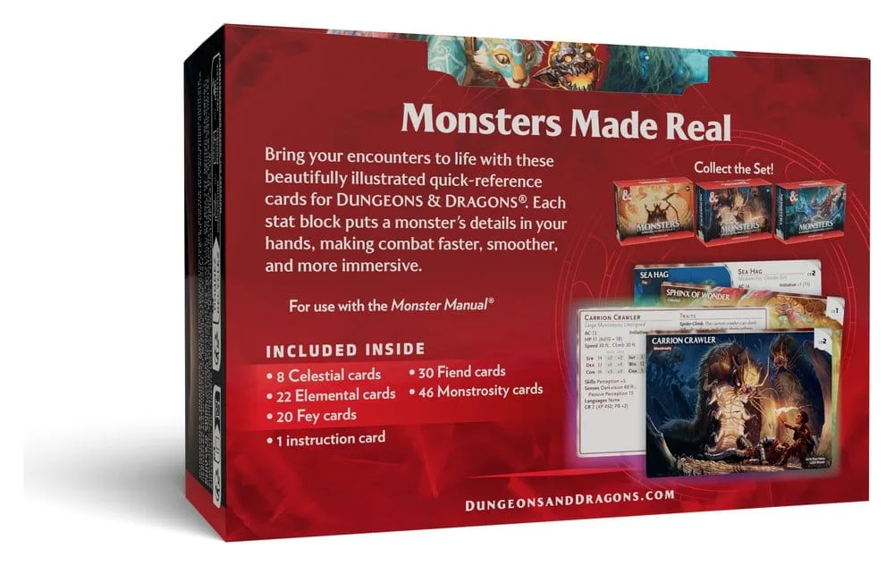Dungeons & Dragons Reference Cards – Mystical and Menacing 2