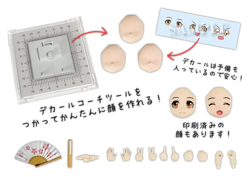 Suwahime Model Kit – Plafia Mini Figure Set 14 cm 15