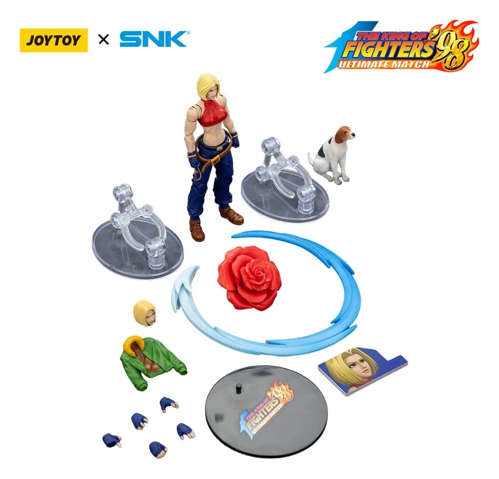The King of Fighters 98 Action Figure – Blue Mary 11 cm 10
