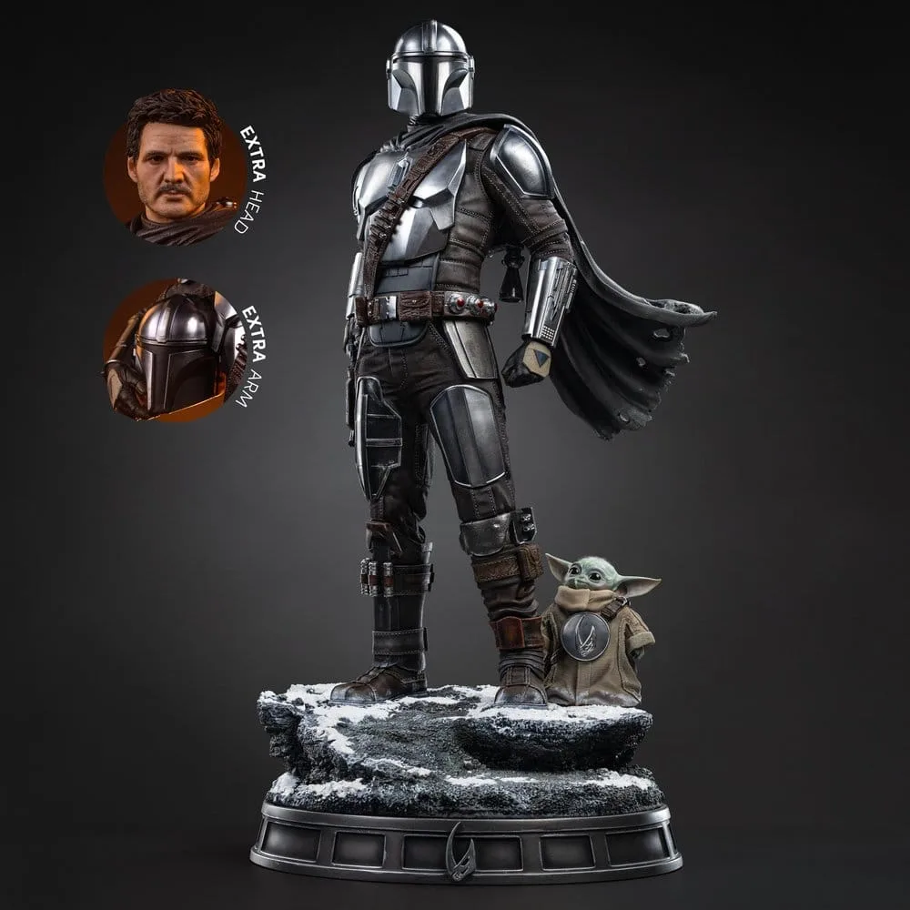 Star Wars Statue – The Mandalorian and Grogu Legacy Replica 1/4 57 cm 2