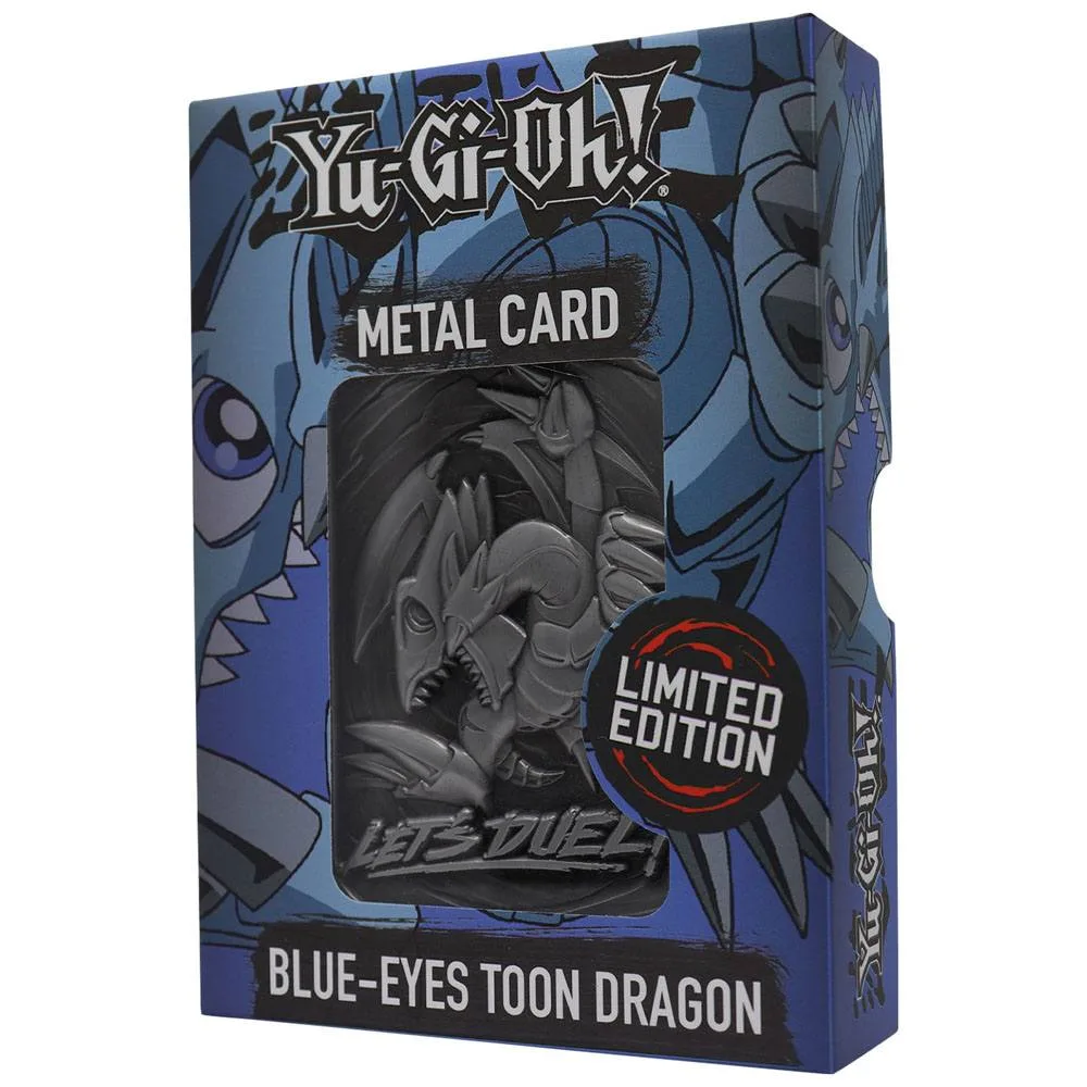Yu-Gi-Oh Replica Card – Blue Eyes Toon Dragon Limited Edition 2