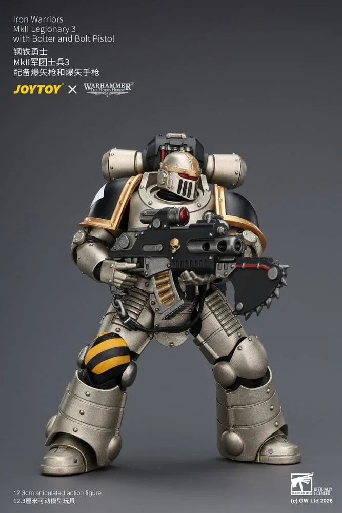 Warhammer Action Figure – Iron Warriors MkII Legionary 3 12.3 cm 11