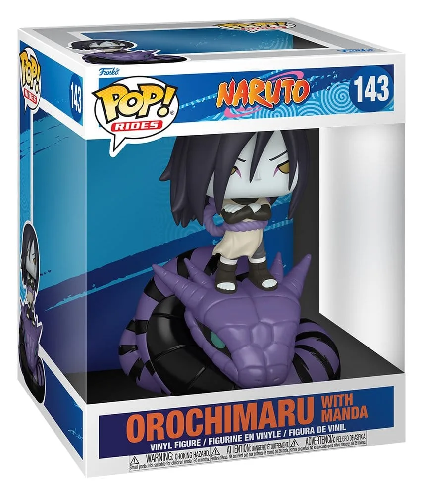 Naruto Classic Vinyl Figure – POP Rides Orochi and Manda 15 cm 2