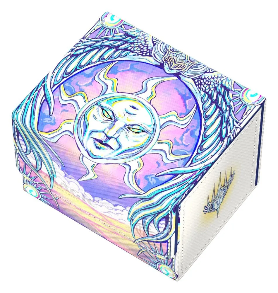 Magic the Gathering Deck Box – Sidewinder 100+ Mana Token Plains 3