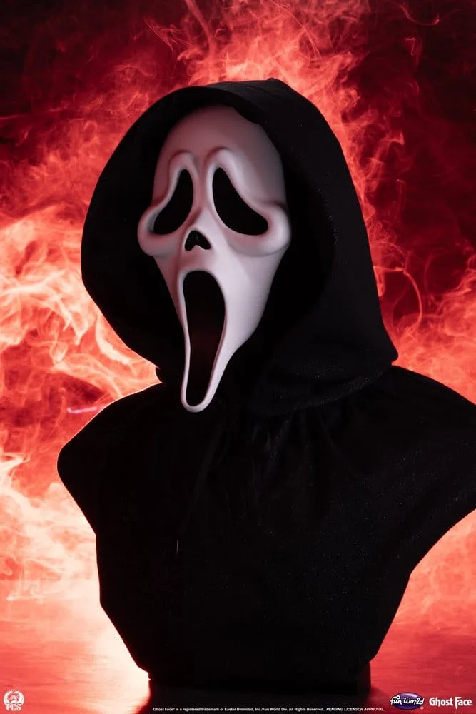 Ghost Face Bust – Life-Size 56 cm 4