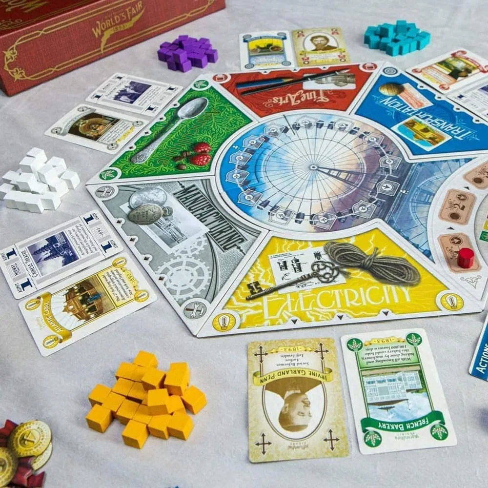 World’s Fair 1893 Board Game – English Edition 4