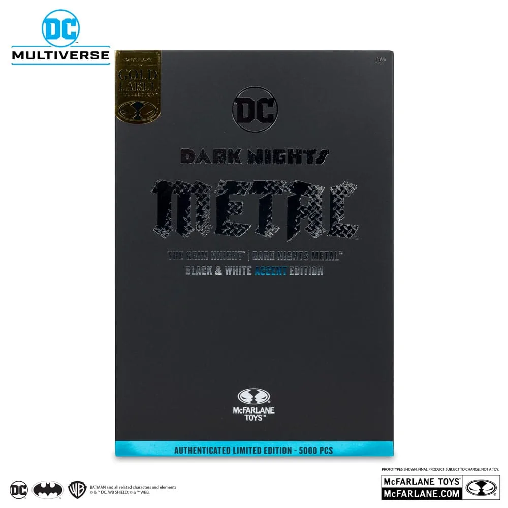 DC Multiverse Action Figure – Grim Knight Black and White 18 cm 8