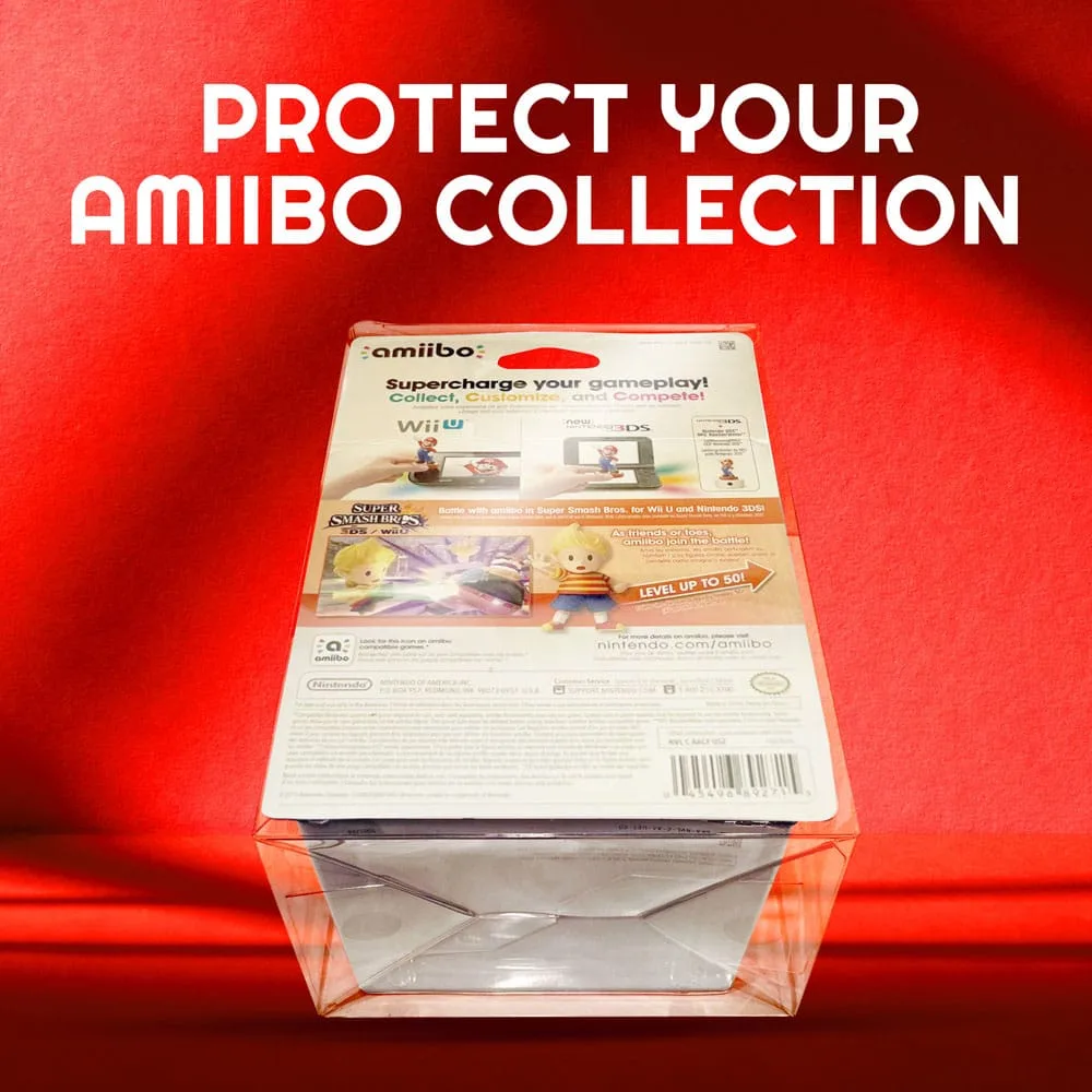 Amiibo Figure Protectors – Clear PET 10-Pack 6
