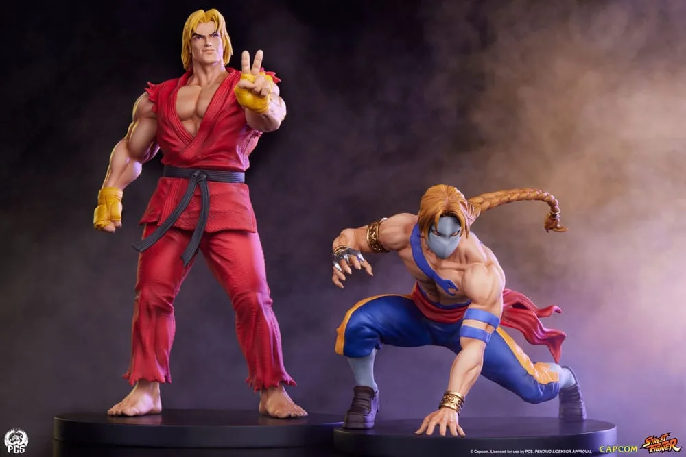 Street Fighter Statue Set – Street Jam Ken & Vega 1/10 Scale 10