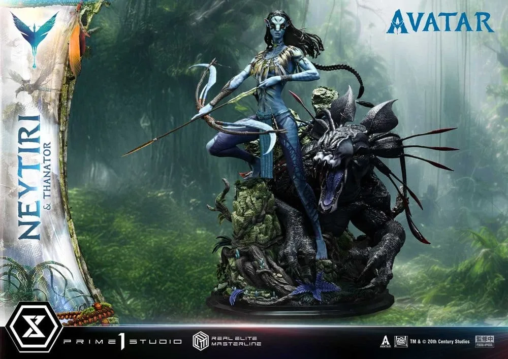 Avatar Statue – Neytiri and Thanator 1/4 Scale 75 cm 2