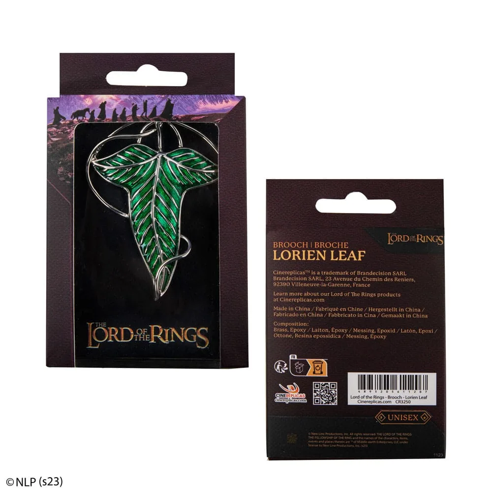 Lord of the Rings Brooch – Elven 7 x 5 cm 3