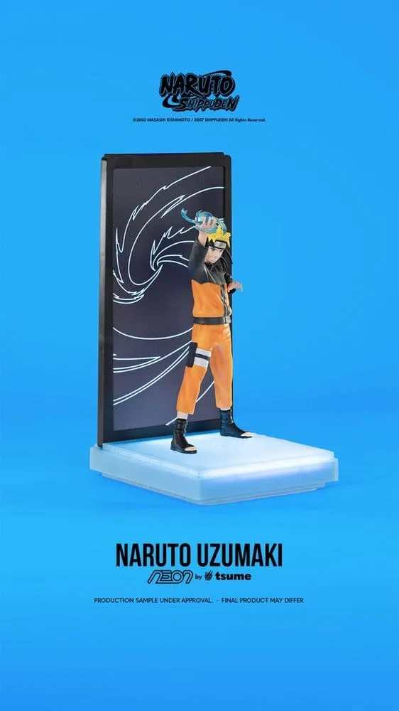 Naruto Statue – Uzumaki Tsume NEON 1:9 Scale 25 cm 2