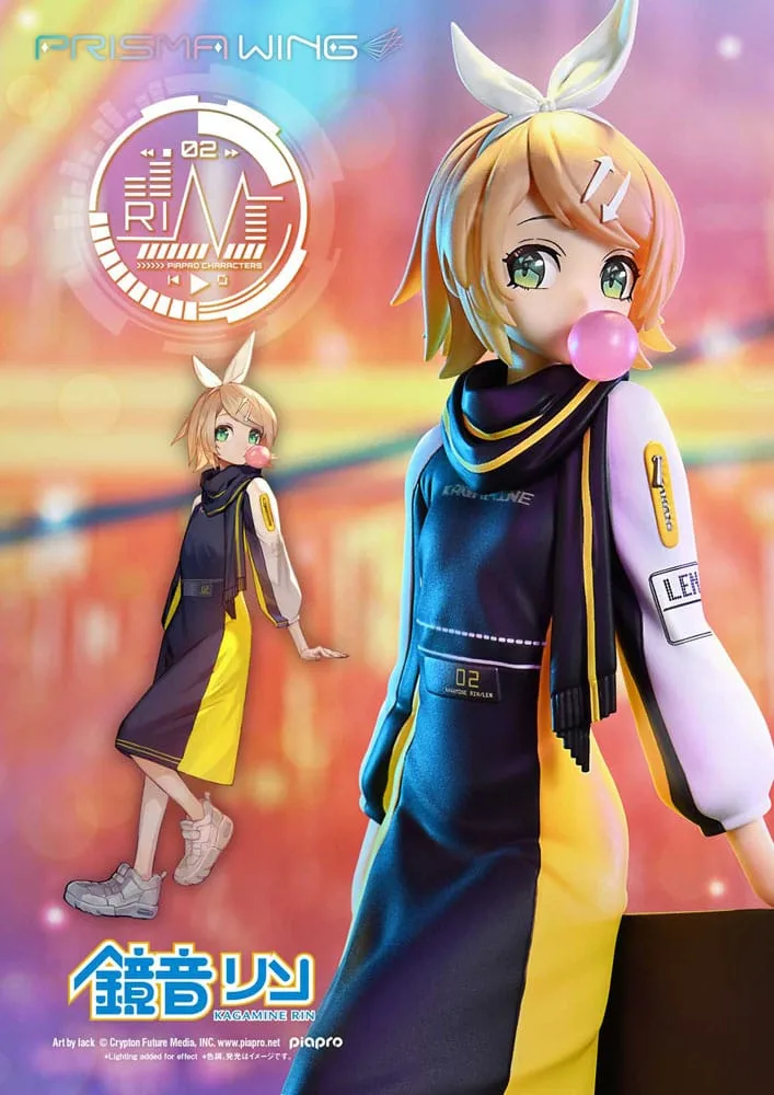 Vocaloid PVC Statue – Kagamine Rin Art by lack 21 cm 2