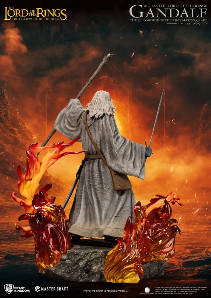 Lord of the Rings Statue – Master Craft Gandalf 58 cm 3