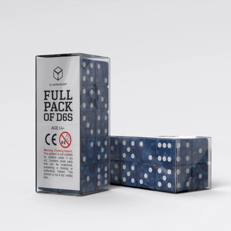 Q Workshop Dobbelset – Cobalt D6 20 stuks 16 mm 2