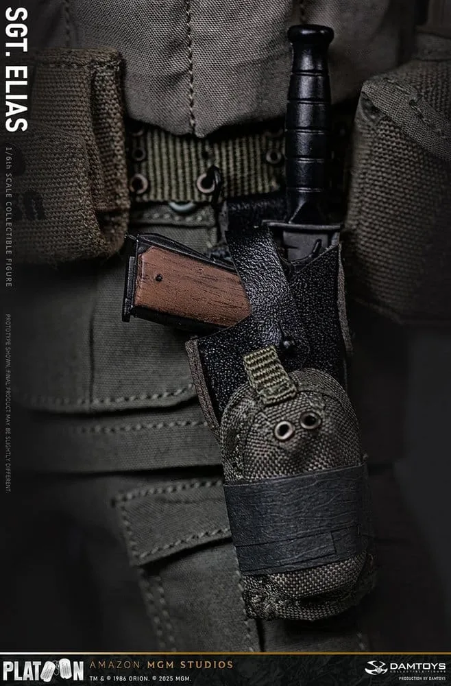 Platoon Action Figure – Sergeant Elias 1/6 Scale 30 cm 8