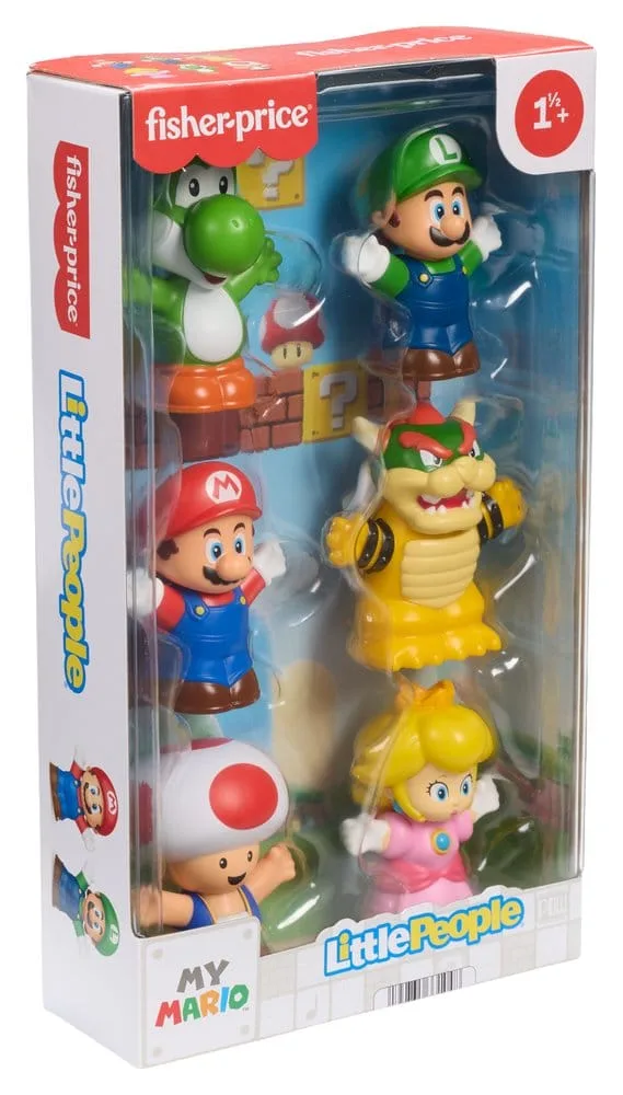 My Mario Mini Figures – Little People Collector 6-Pack 7 cm 7
