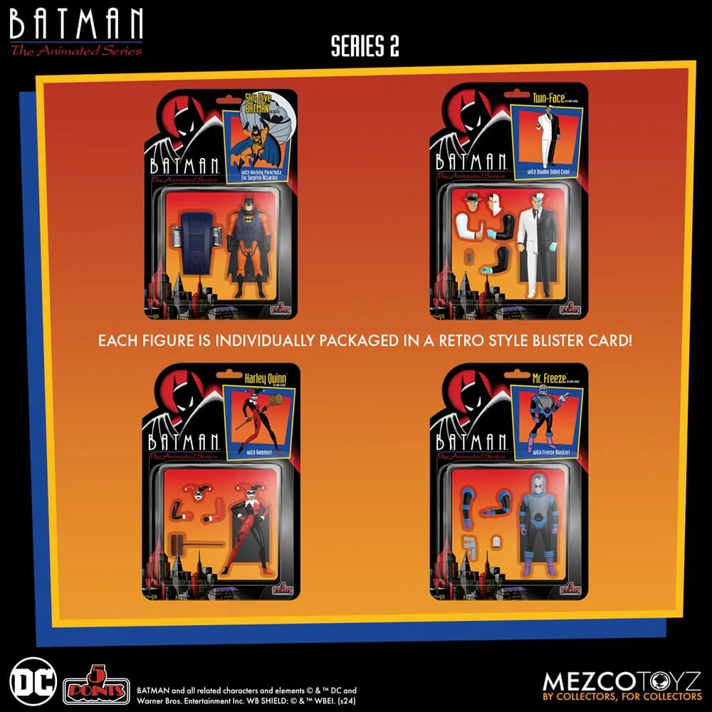 Batman The Animated Series Action Figures – Series 2 Deluxe 9 cm 11