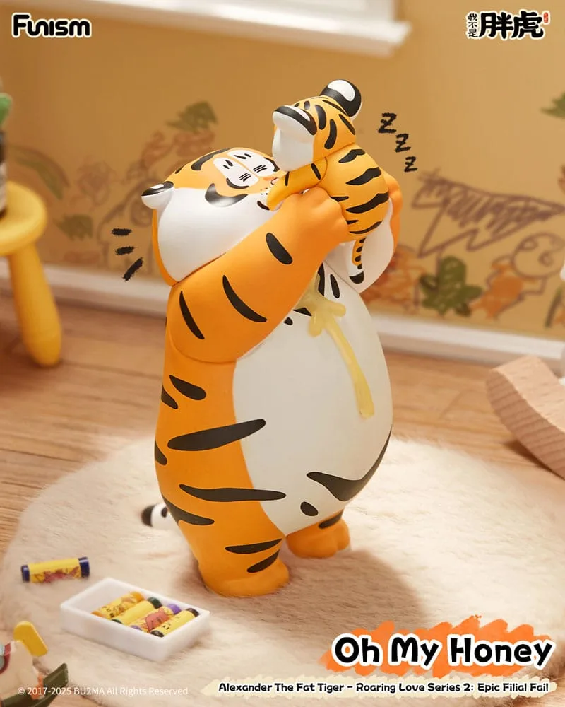 Alexander the Fat Tiger Mini Figures – Roaring Love Series 2 8
