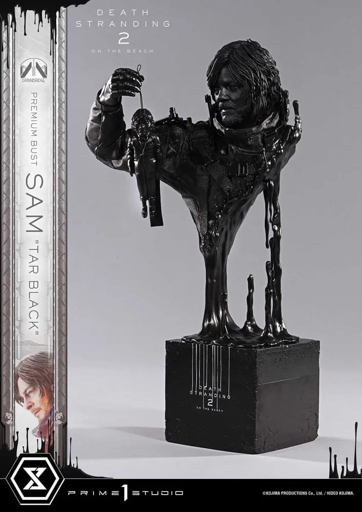 Death Stranding 2 Bust – Sam Tar Black 44 cm 3