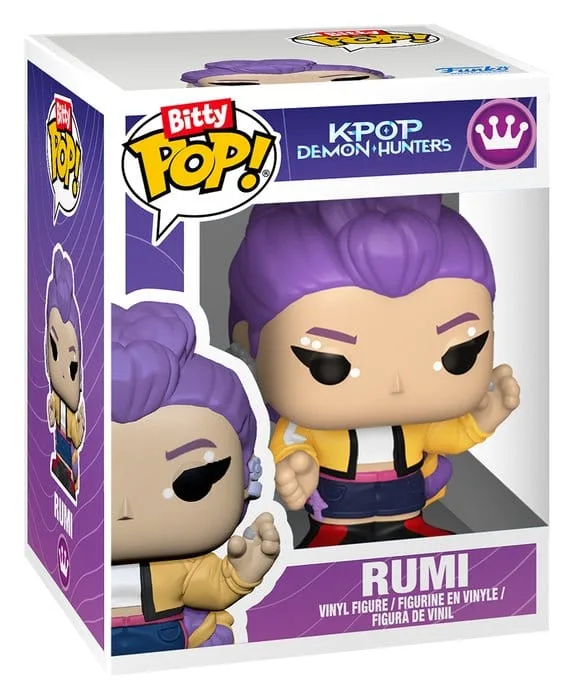 KPop Demon Hunters Vinyl Figure – Rumi Bitty Pop Stages 2.5 cm 6