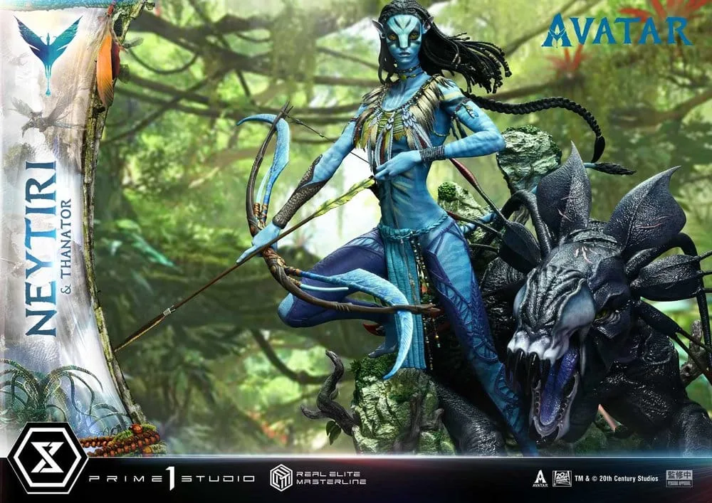 Avatar Statue – Neytiri and Thanator 1/4 Scale 75 cm 3