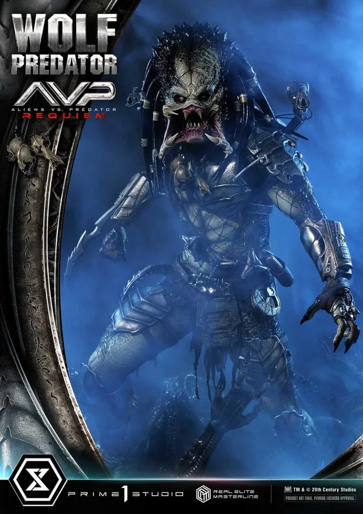 Aliens vs. Predator Requiem Statue – Wolf Predator 1/3 95 cm 18