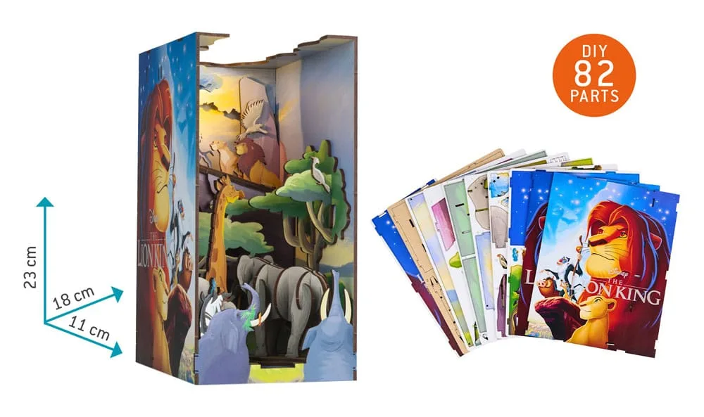 Disney Book Nook Diorama – The Lion King Tiny Adventures 23 cm 4