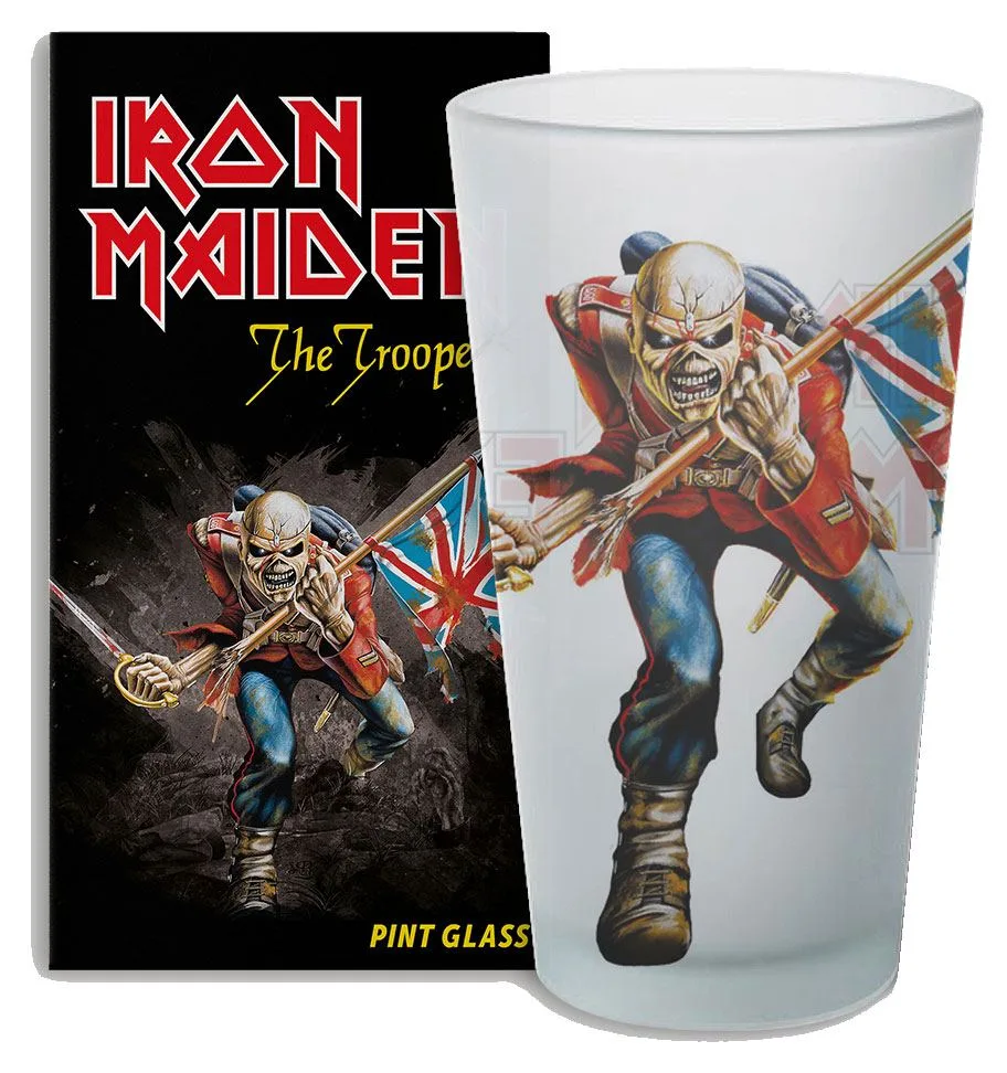 Iron Maiden Pint Glass – The Trooper 500 ml