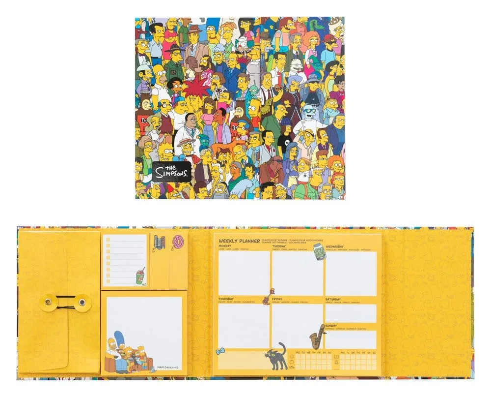 The Simpsons Weekly Planner – Sticky Notes Set 19 x 17 cm