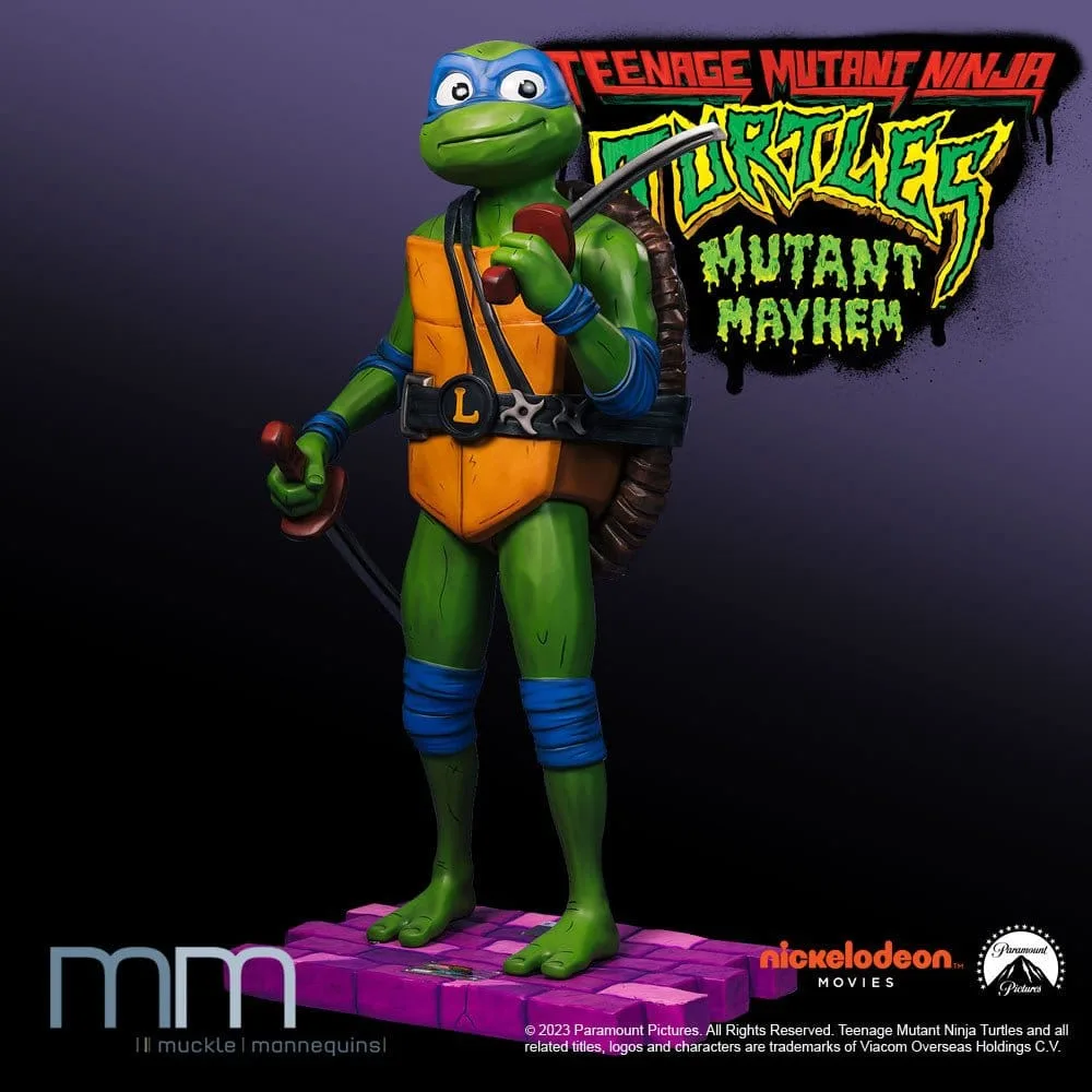 TMNT Mutant Mayhem Life-Size Statue – Leonardo 172 cm 4