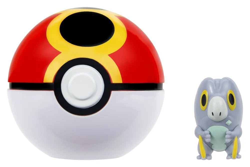 Pokémon Action Figure Set – Clip ‘n’ Go Frigibax and Repeat Ball