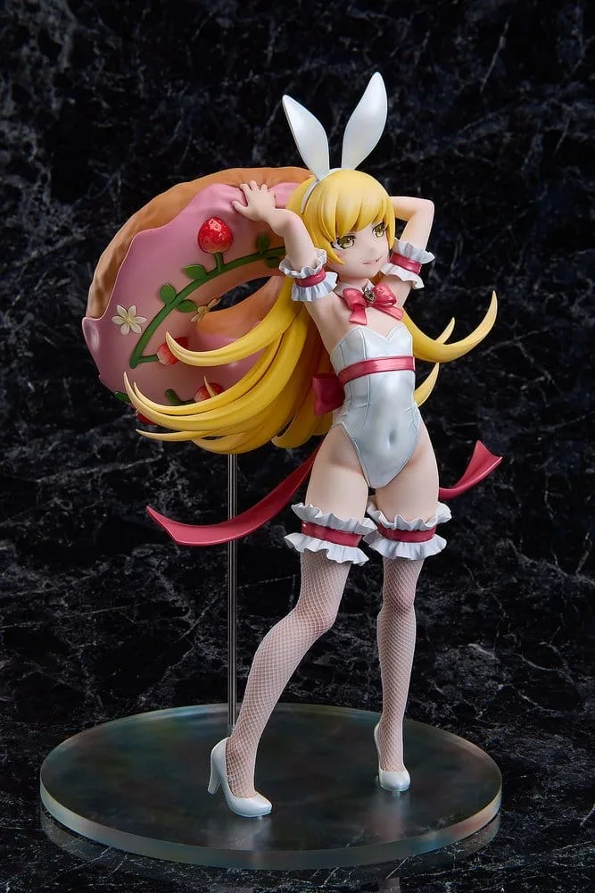 Monogatari Statue – Shinobu Oshino White Bunny 35 cm 4