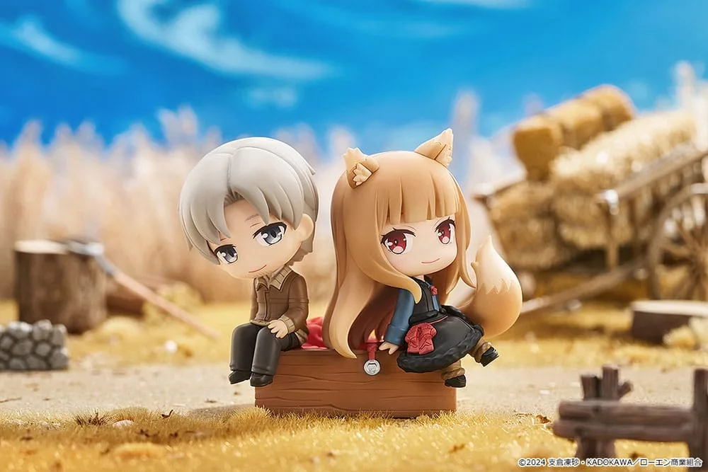 Spice and Wolf Minifigur – Lawrence & Holo Mini Memory 8 cm 5