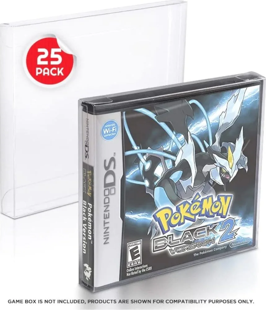 Nintendo DS Game Box Protectors – PET 25-Pack