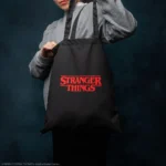 Stranger Things Tote Bag – Logo 42 x 38 cm 3