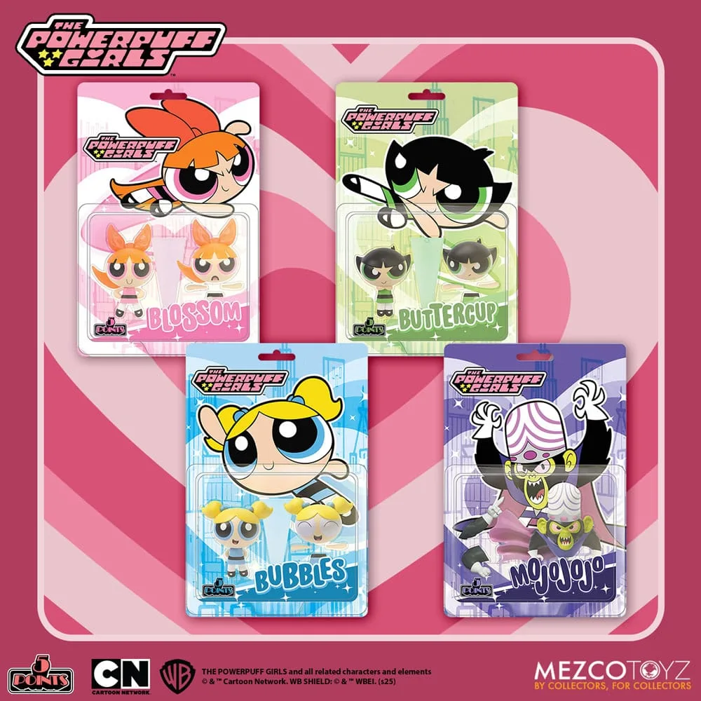 Powerpuff Girls Action Figures – 5 Points 16-Piece Assortment 10 cm 6