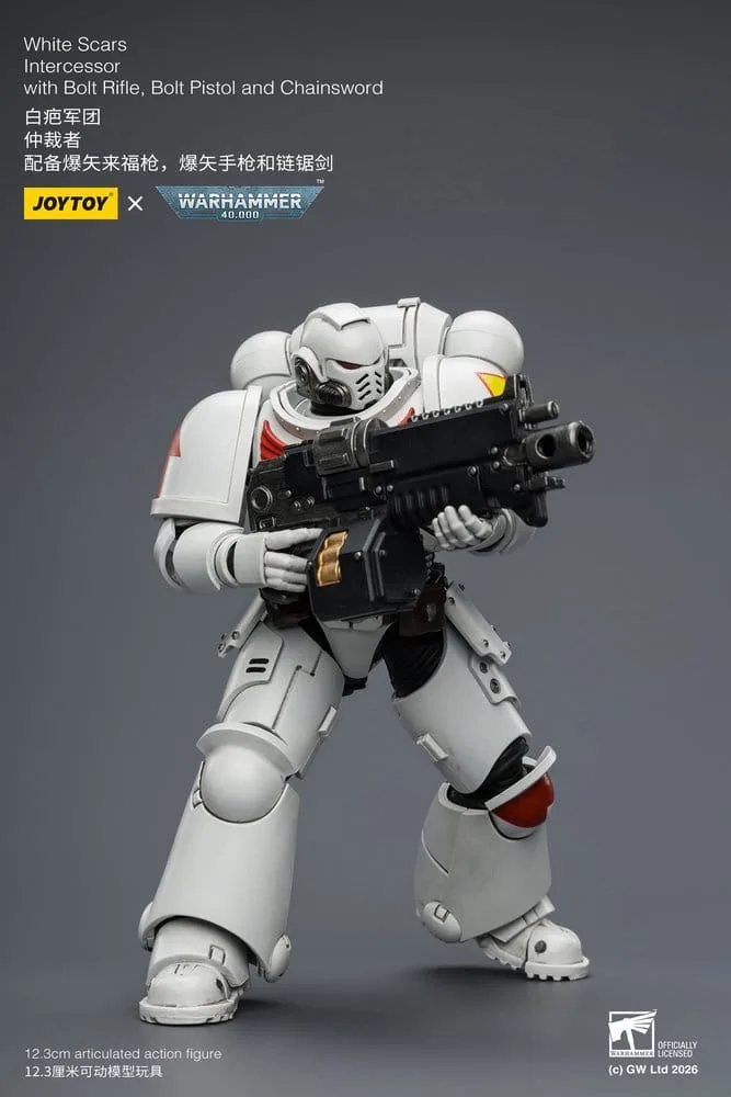 Warhammer 40,000 Action Figure – White Scars Intercessor 12.3 cm 14