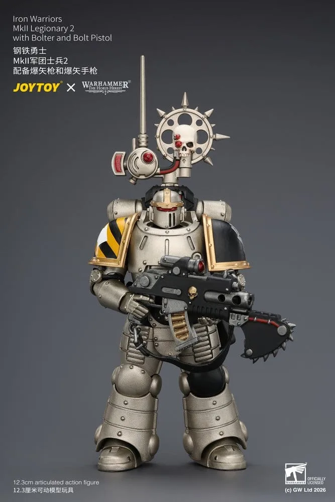Warhammer Action Figure – Iron Warriors MkII Legionary 2 12.3 cm 12
