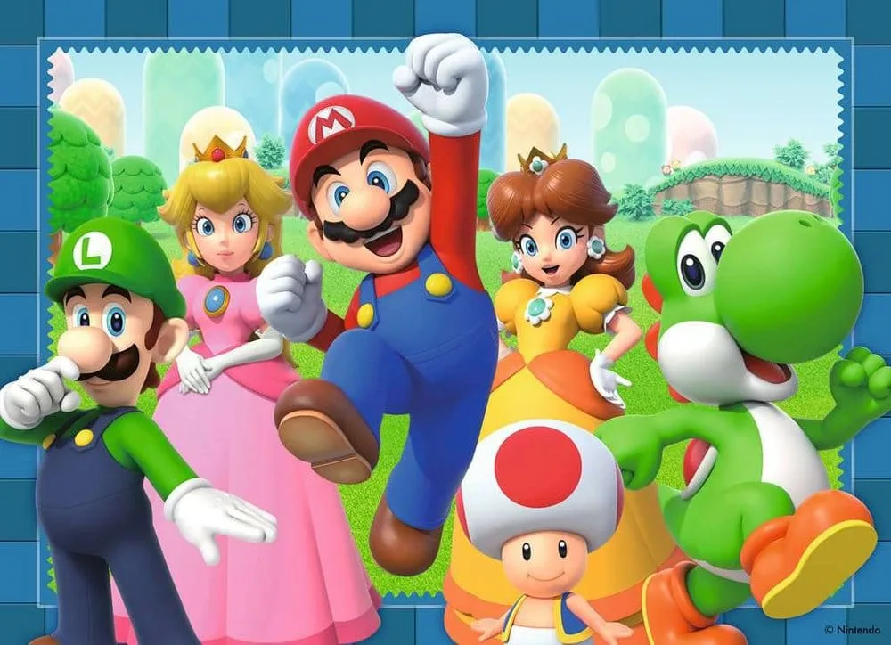 Super Mario Puzzle Set – Time for Mario 4 x 100 Pieces 3