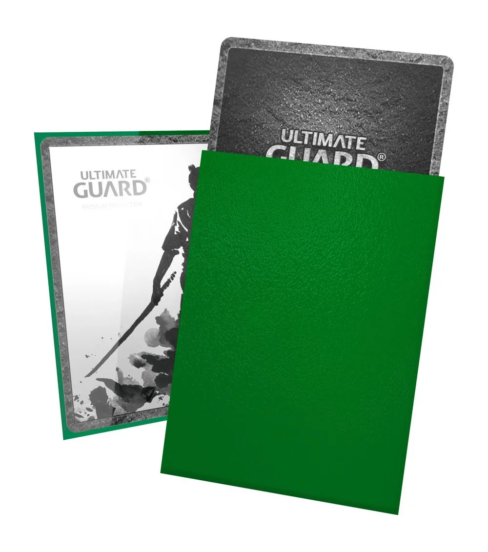 Ultimate Guard Card Sleeves – Green Katana 100-Pack 66 x 91 mm 3