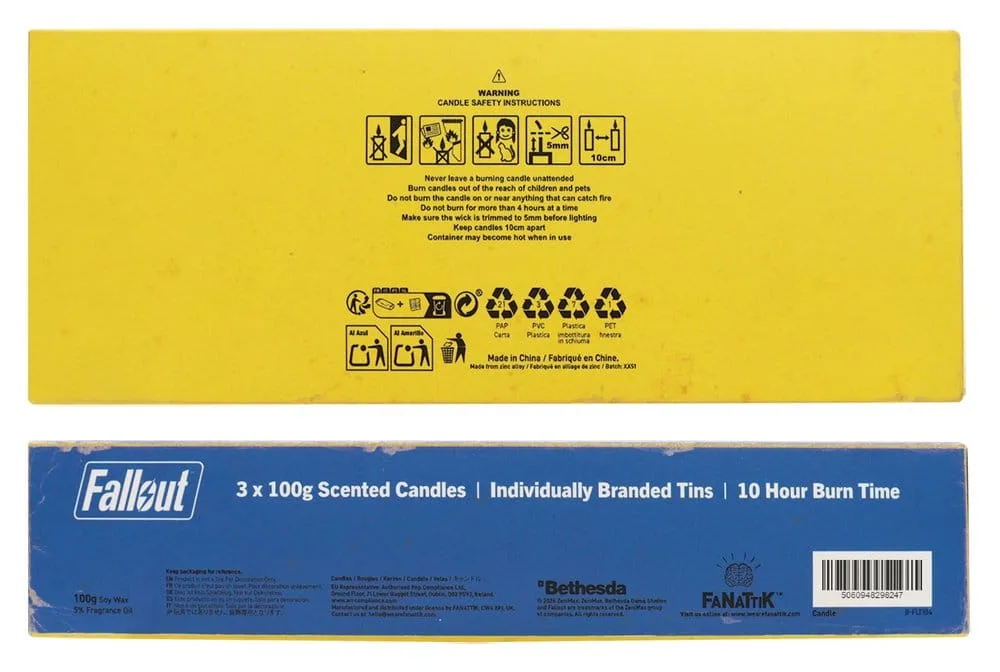Fallout Candles – Vault Dweller’s 3-Pack 6 cm 5