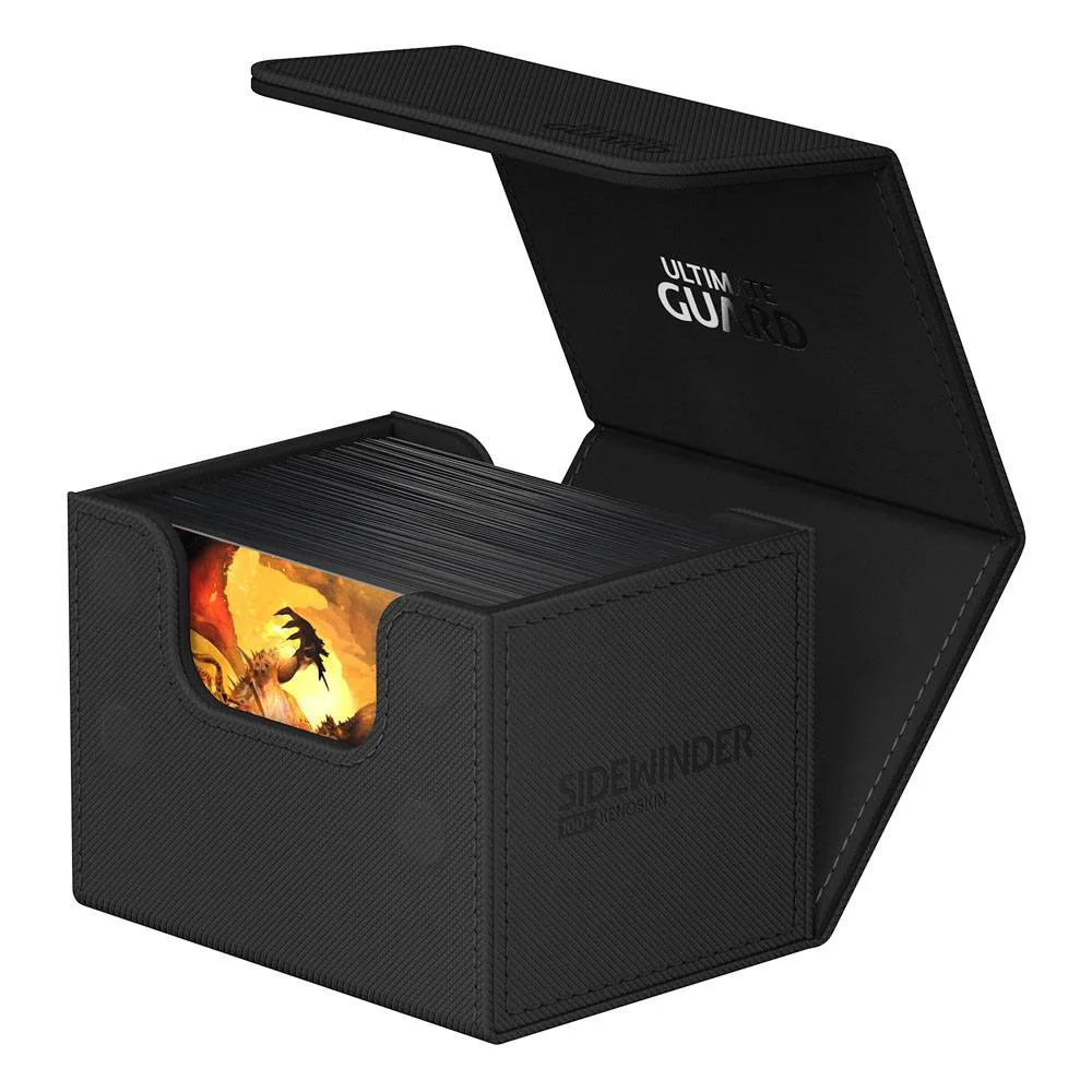 Ultimate Guard Deck Box – Sidewinder 100+ Xenoskin Black 4