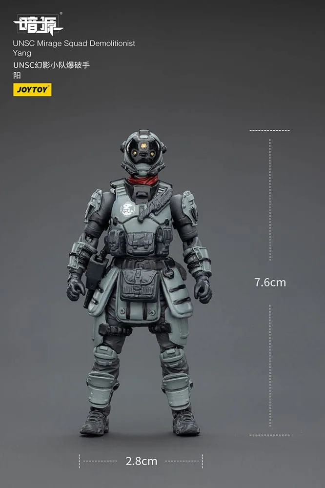 Dark Source Action Figure – UNSC Mirage Squad 7 cm 6