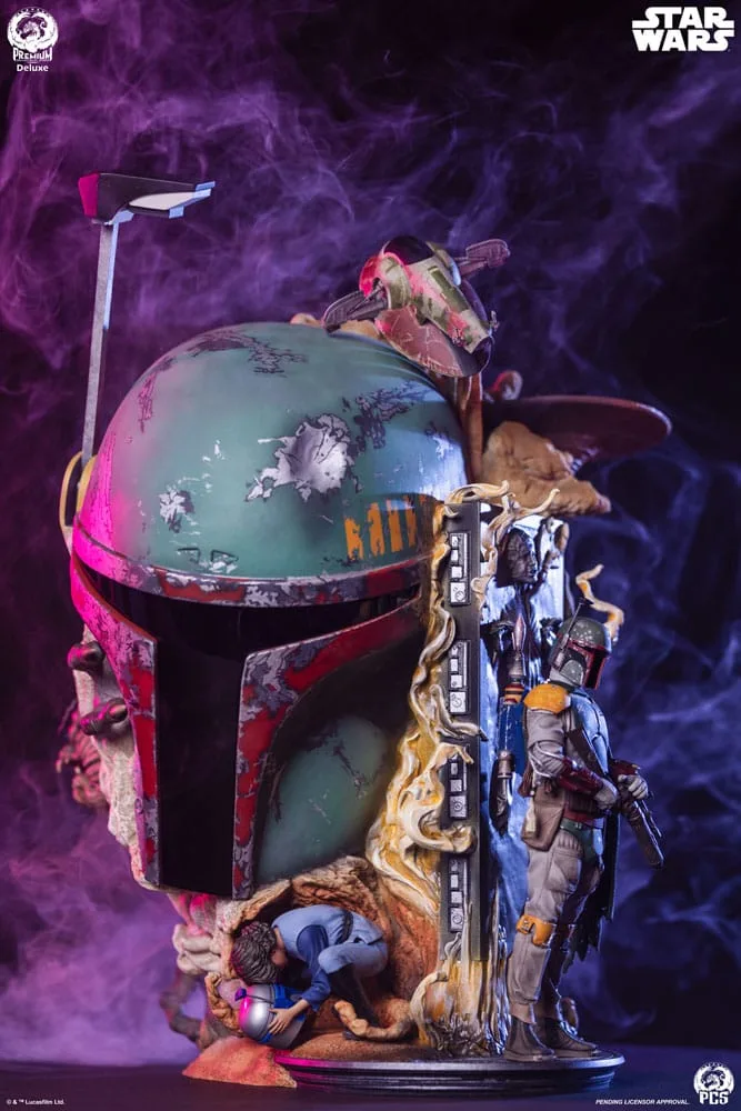 Star Wars Fine Art Bust – Boba Fett Deluxe Edition 50 cm 3